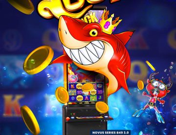 Ad Design for Shark Lock Casino Slot Game
